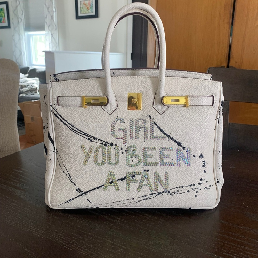 Sonique Saturday House “Girl, You Been A Fan” Blinged Bag - Picture 3 of 3